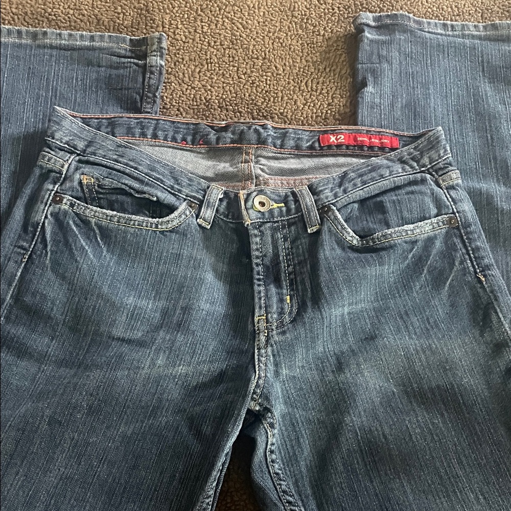 X2 Jeans Relaxed Fit Denim Jeans